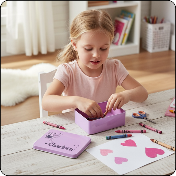 Personalized Valentine Keepsake Tin