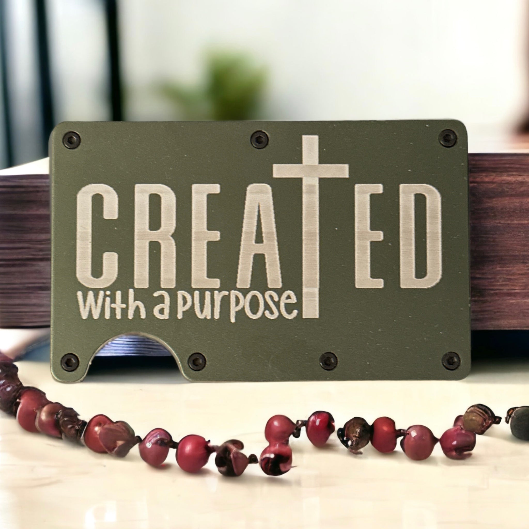 Created with a Purpose Minimalist Wallet