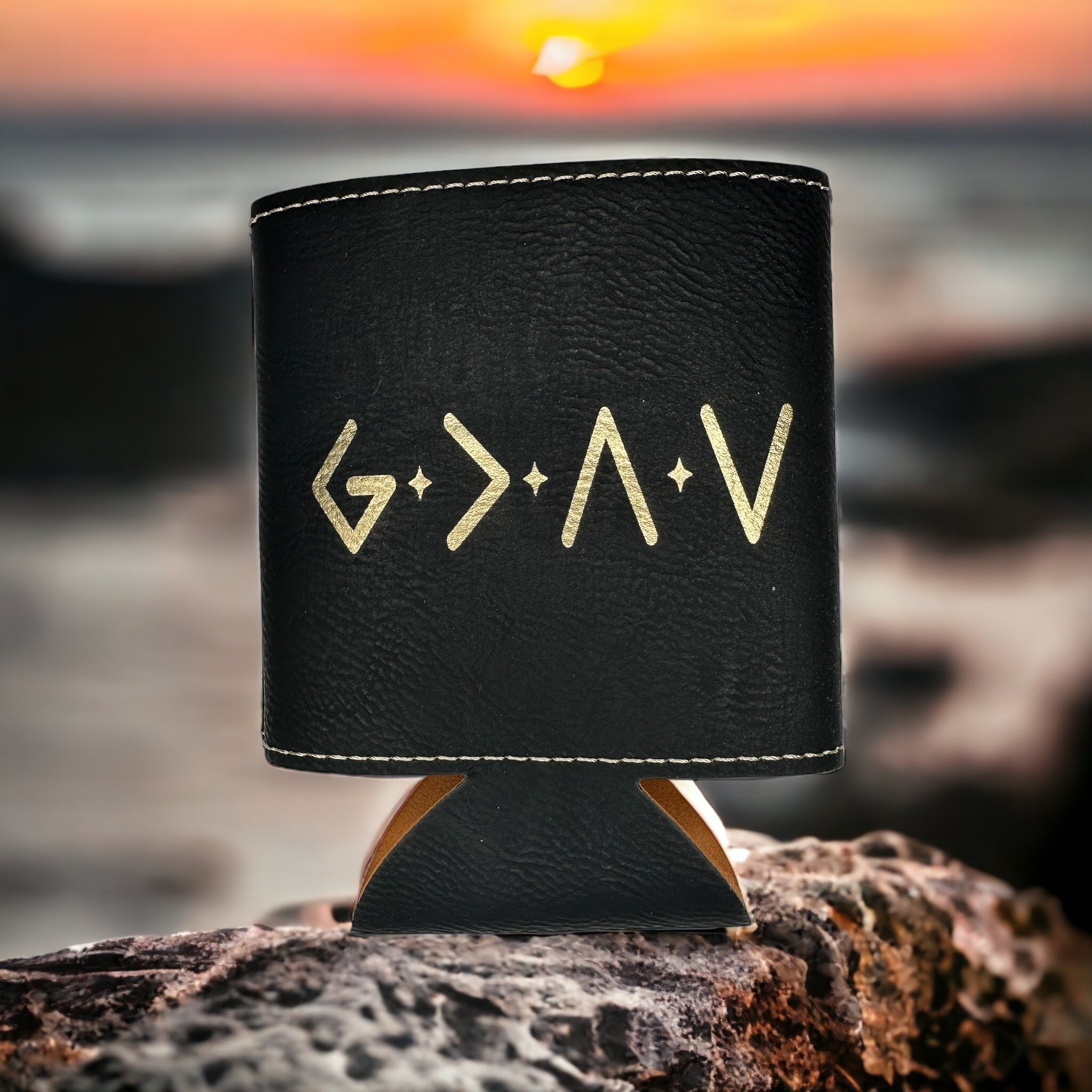 God is Greater Can Koozie
