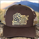 Richardson 112 Trucker Hat – Patriotic Paw Leather Patch