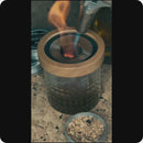 Video demonstration of cocktail smoker kit in action, infusing bourbon or whiskey with rich, smoky flavors