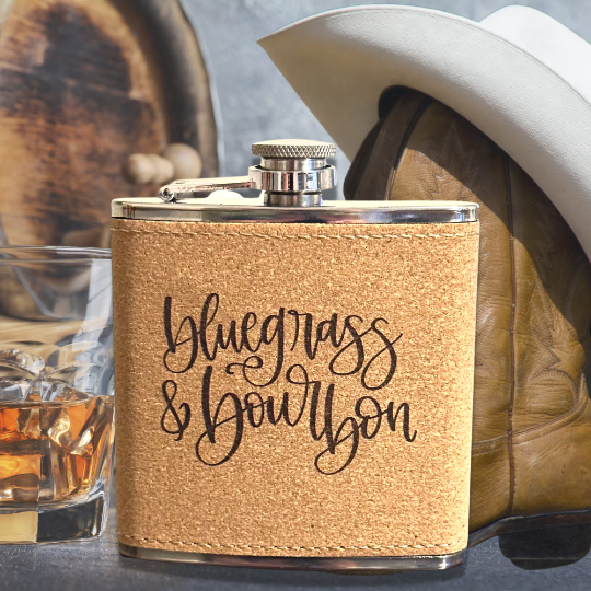 Bluegrass & Bourbon Flask